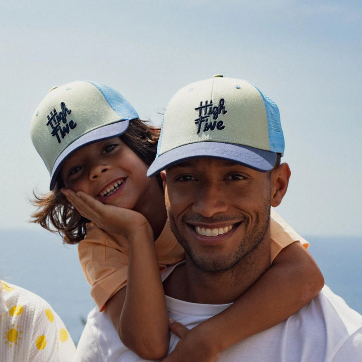 Cap "High Five" Blue - Kids & Adult - مستلزمات