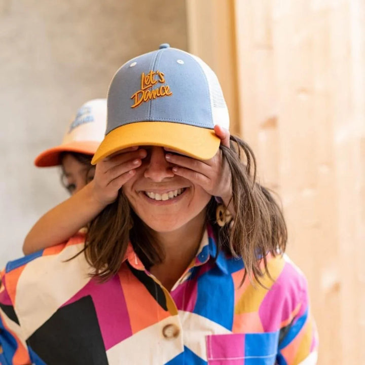 Cap "Let's Dance" Blue - Kids & Adult - مستلزمات