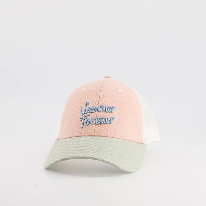Cap "Summer Forever" Pastel - Kids & Adult - مستلزمات