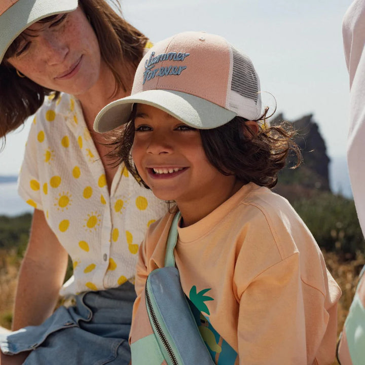 Cap "Summer Forever" Pastel - Kids & Adult - مستلزمات
