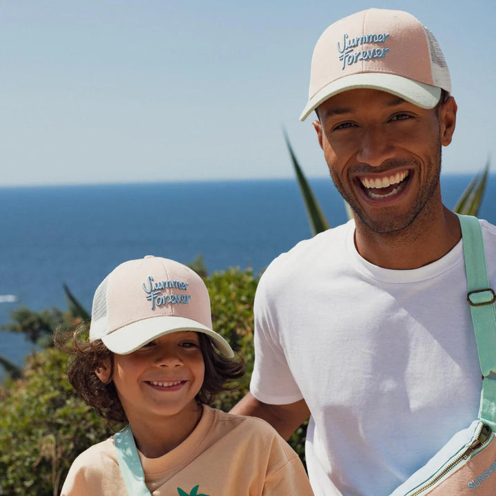 Cap "Summer Forever" Pastel - Kids & Adult - مستلزمات