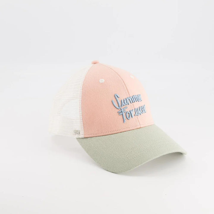 Cap "Summer Forever" Pastel - Kids & Adult - مستلزمات