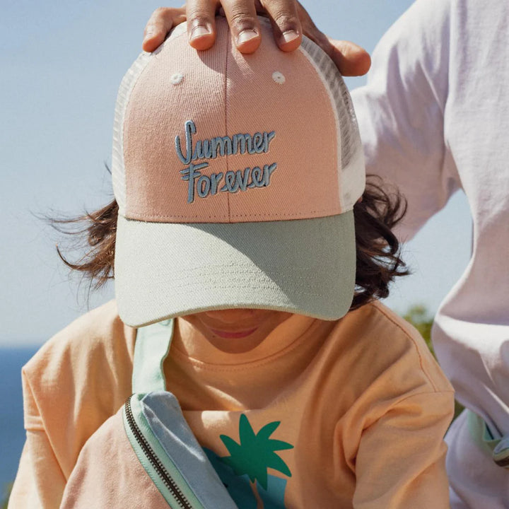 Cap "Summer Forever" Pastel - Kids & Adult - مستلزمات
