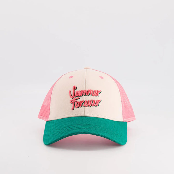 Cap "Summer Forever" Pink - Kids & Adult - مستلزمات