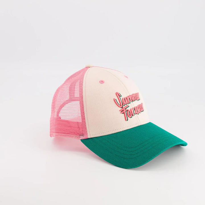 Cap "Summer Forever" Pink - Kids & Adult - مستلزمات