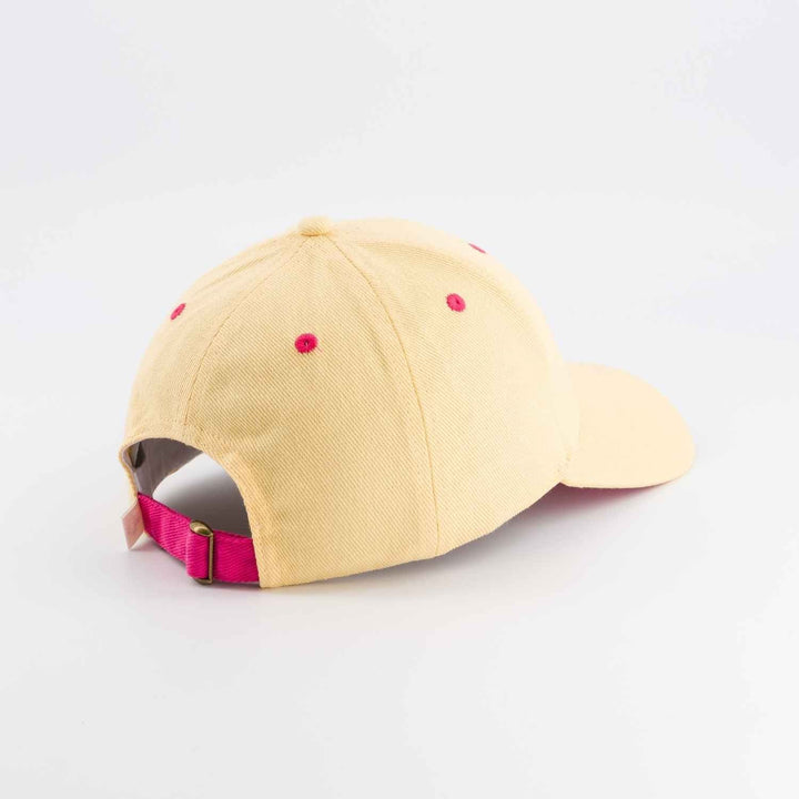 yellow kids sun cap sun sun sun embroidered cotton baseball hat
