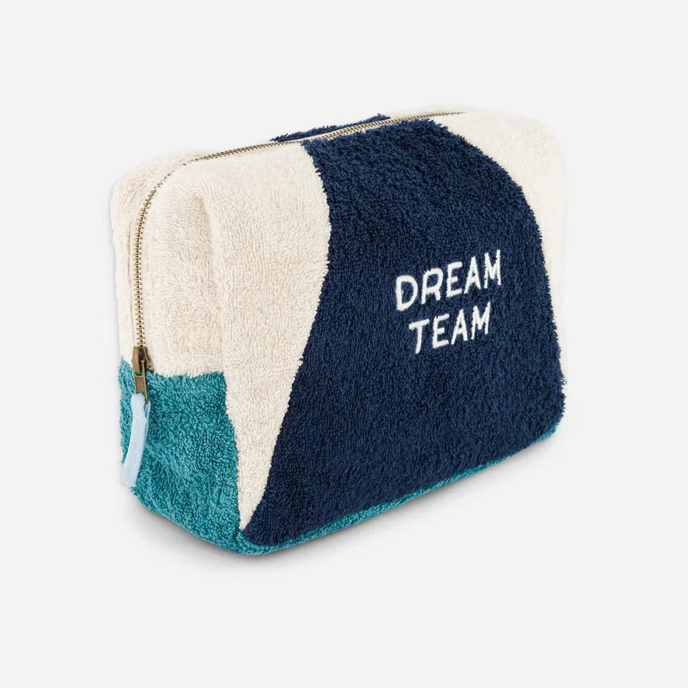 Sponge Toiletry Bag "Dream Team" - Blue - مستلزمات