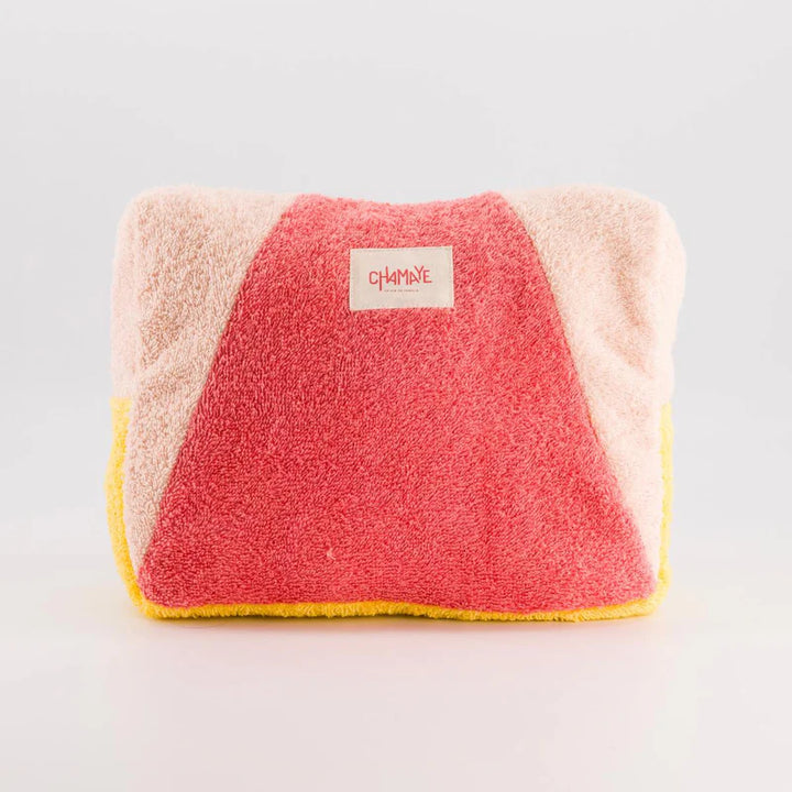 Sponge Toiletry Bag "Dream Team" - Yellow - مستلزمات