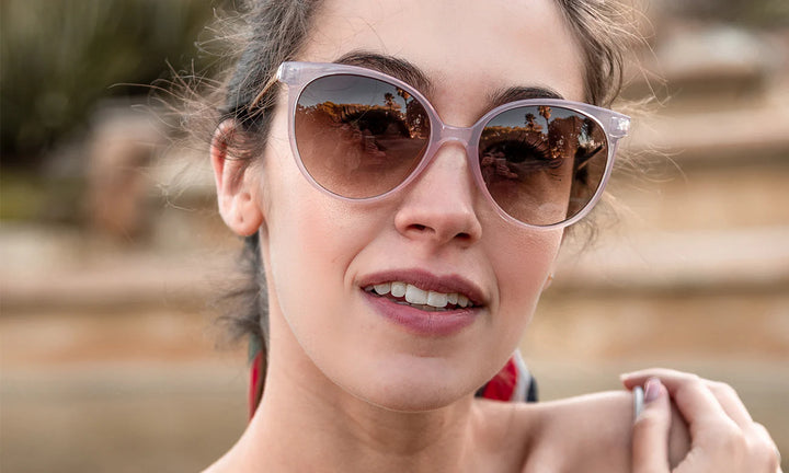 Sunglasses Adult Angèle - Pink - نظارات