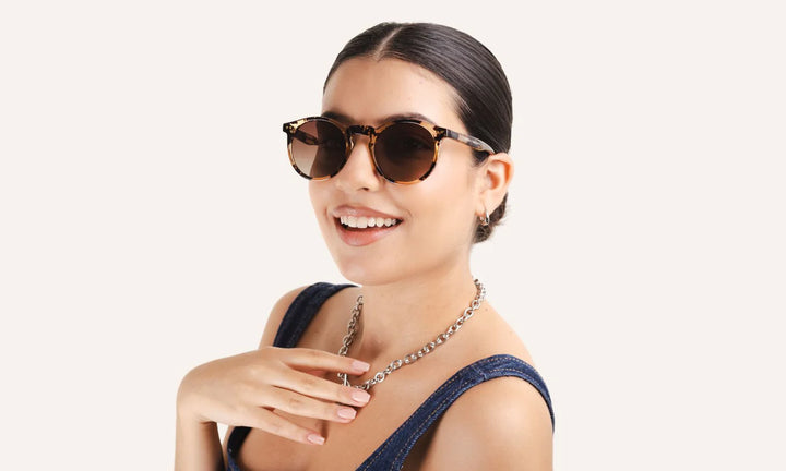 Sunglasses Adult Barcelona - Amber - نظارات