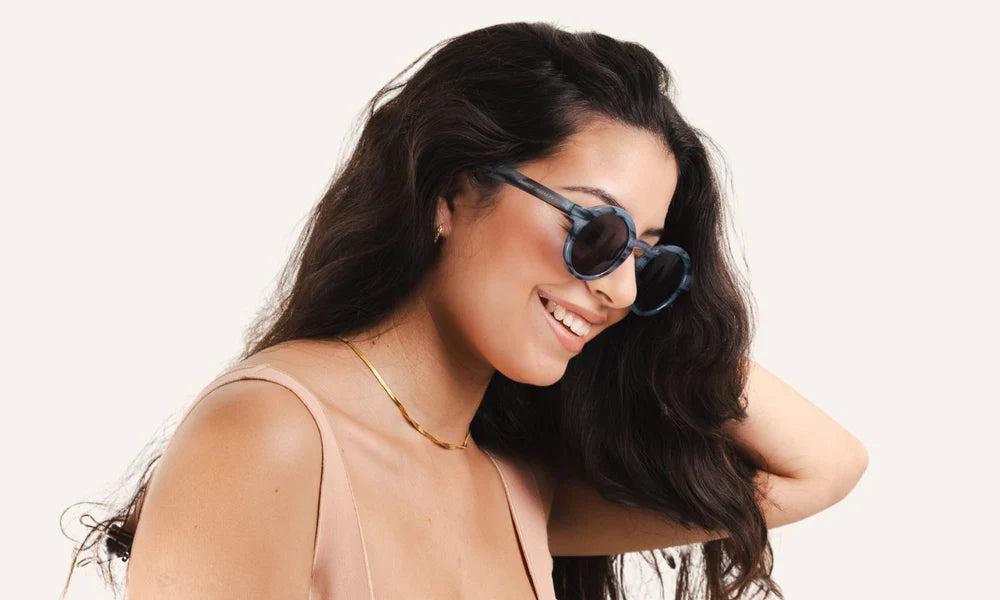 Sunglasses Adult Belmont - Denim - نظارات