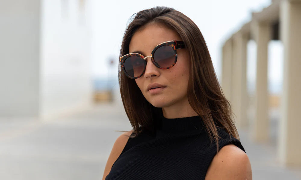 Sunglasses Adult Bianca- Tortoise - نظارات