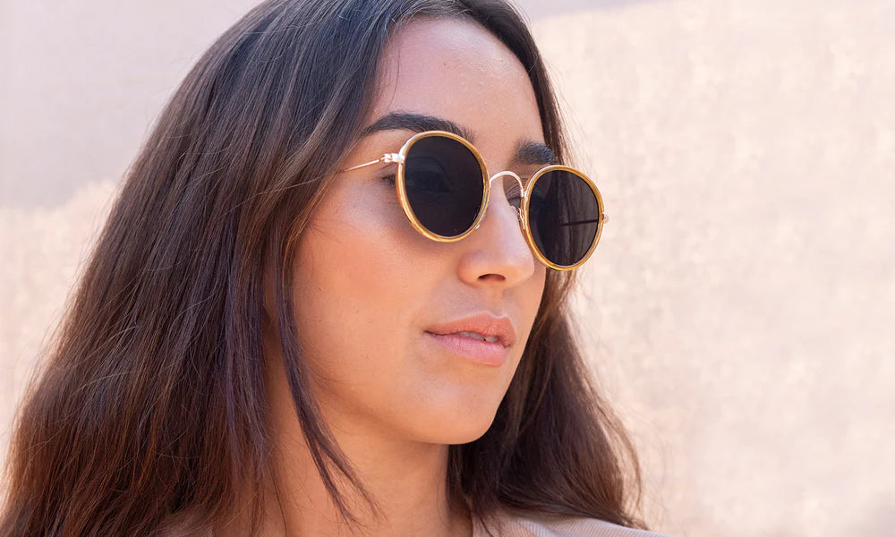Sunglasses Adult Blackbird - Camel - نظارات