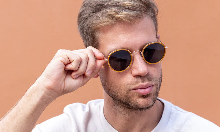Sunglasses Adult Blackbird - Camel - نظارات