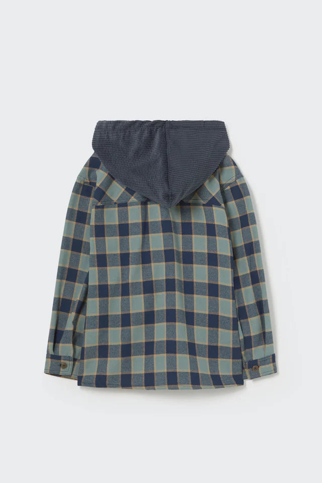 Hooded Shirt Faro Boy - Artic Blue - ملابس