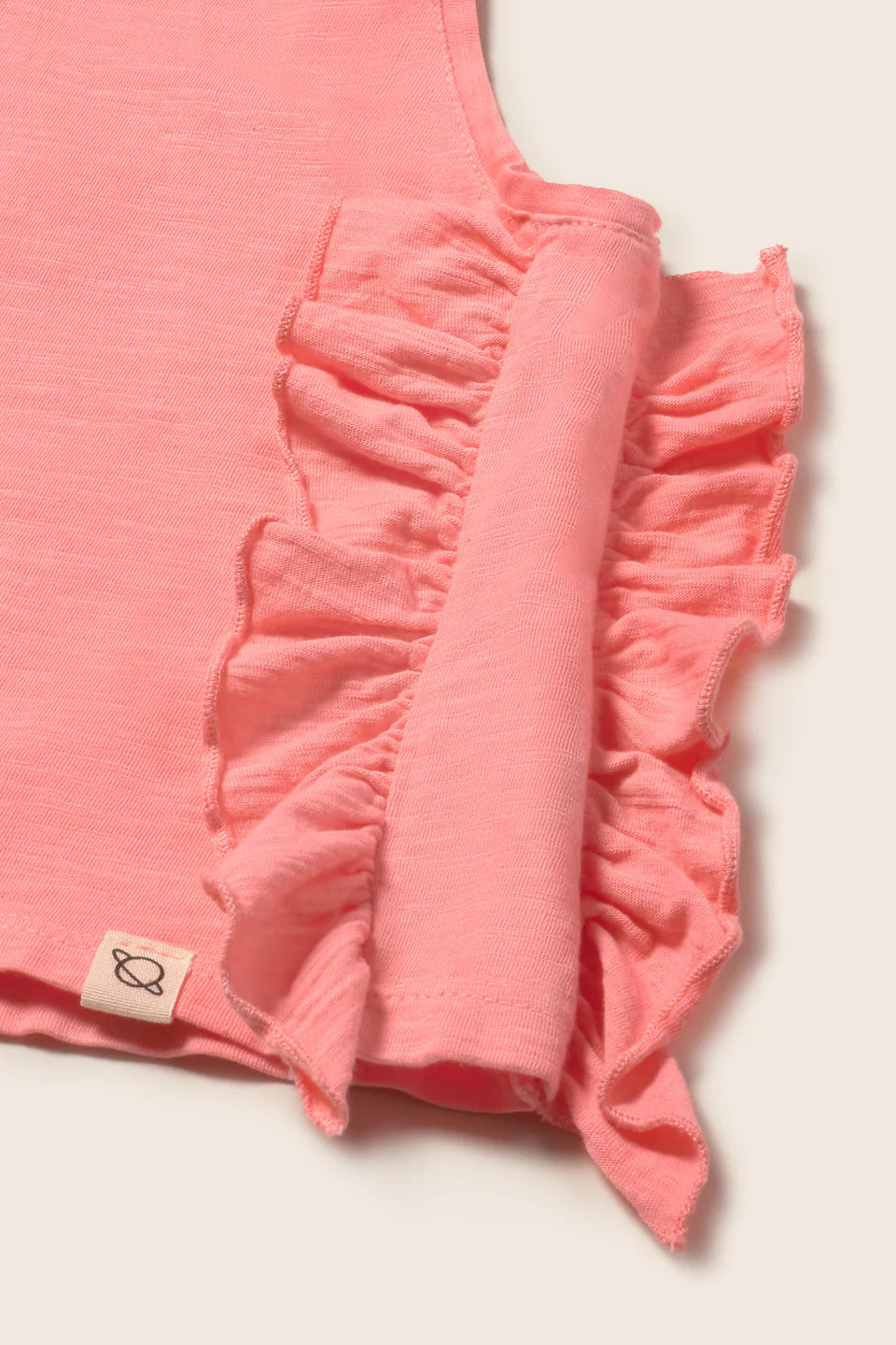 girls soft slub cotton t-shirt in classic design