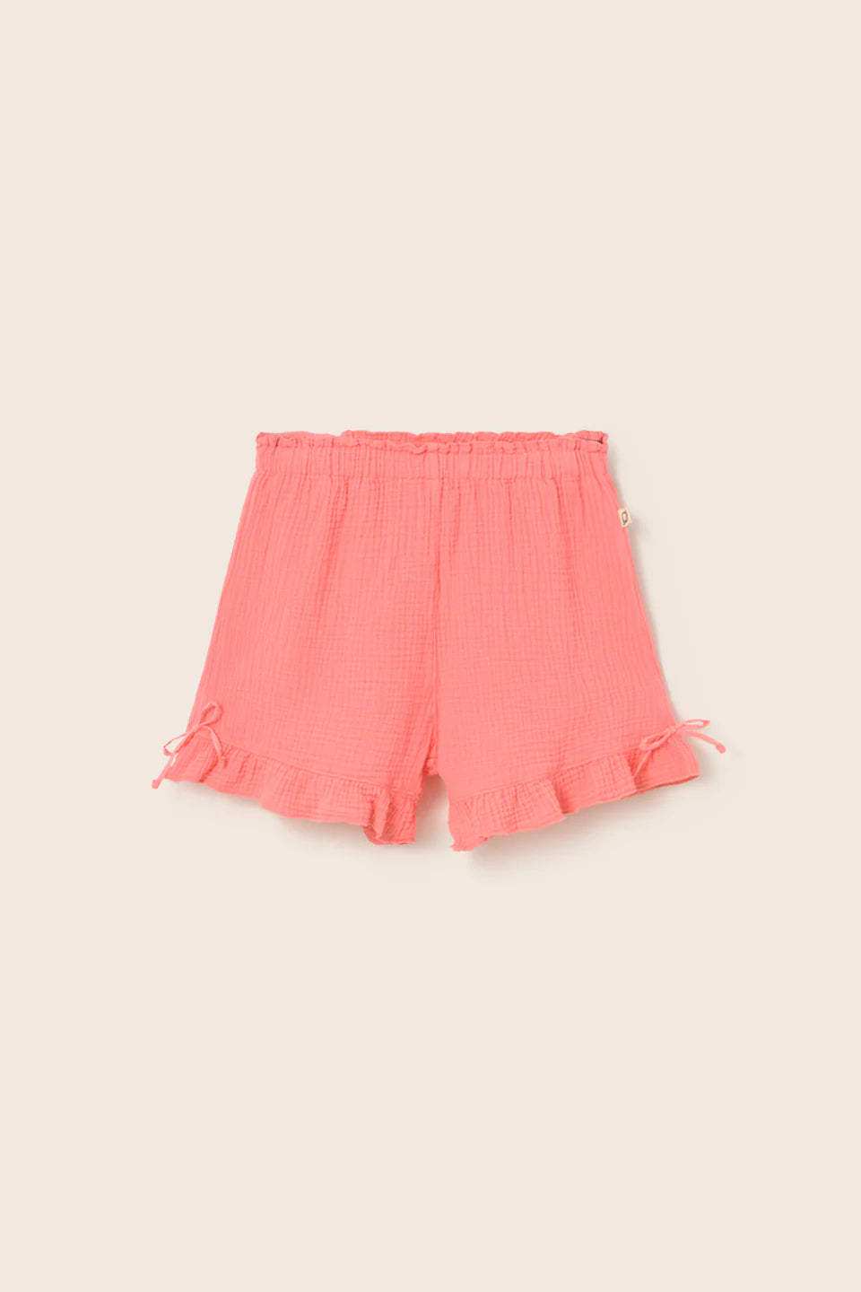 girls soft gauze cotton shorts in breathable fabric