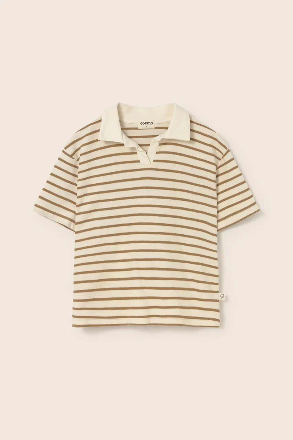 boys striped linen-look cotton shorts