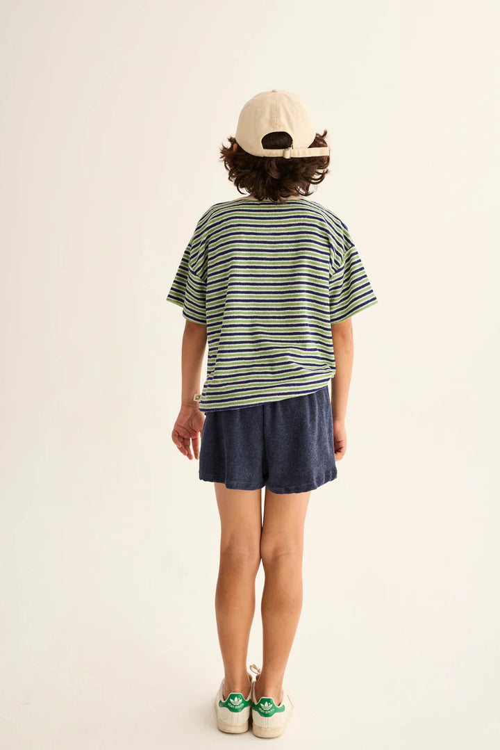 boys soft terry cloth shorts in breathable fabric