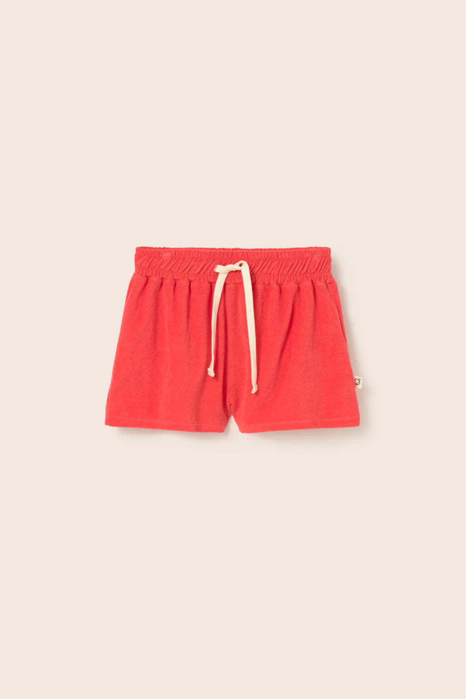 boys soft terry cloth shorts in breathable fabric