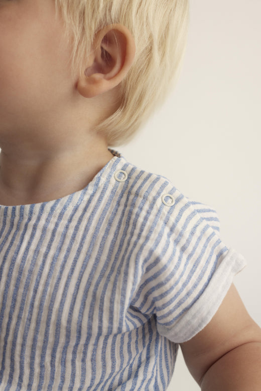 Top Baby Boy Hannes Blue - ملابس