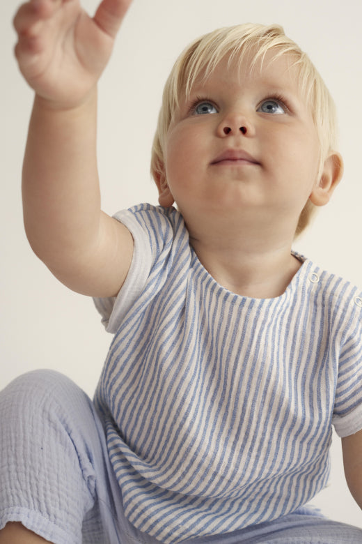 Top Baby Boy Hannes Blue - ملابس