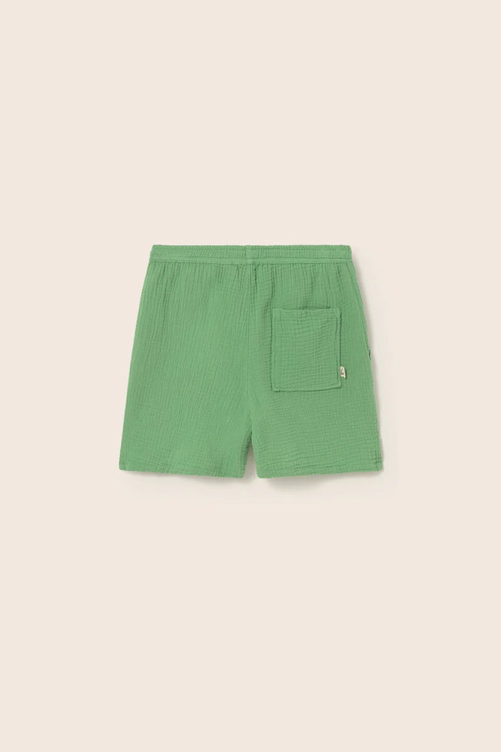 boys cotton gauze Bermuda shorts in breathable fabric