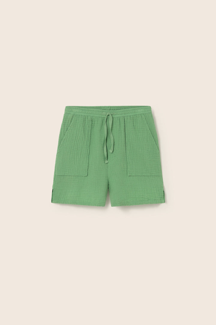 boys cotton gauze Bermuda shorts in breathable fabric