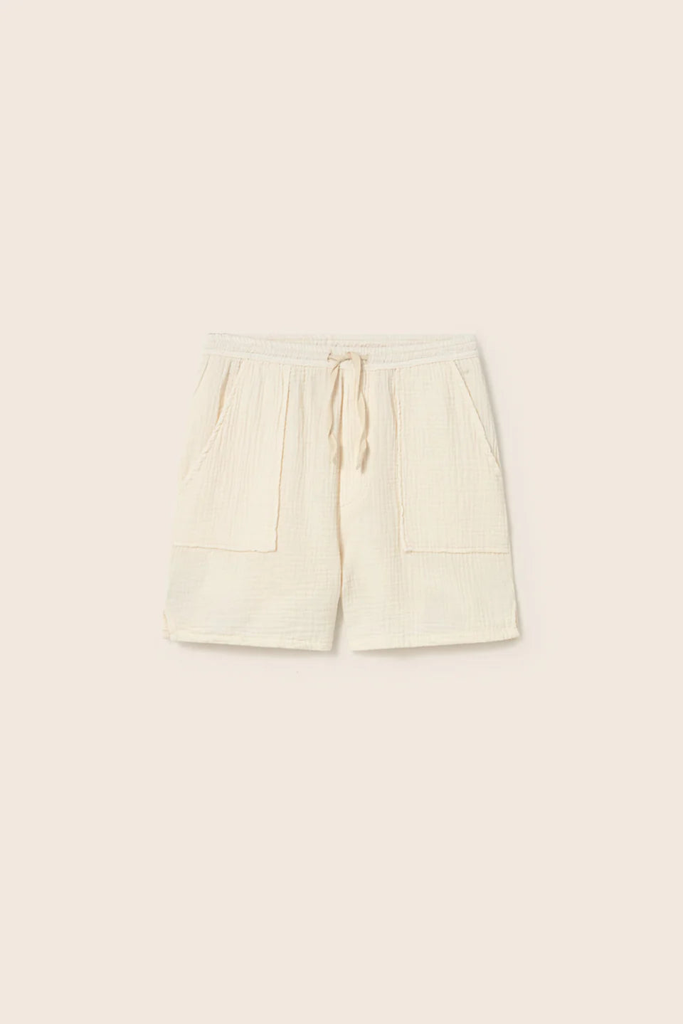 boys cotton gauze Bermuda shorts in breathable fabric