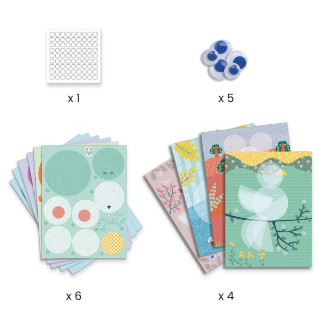 Paper Collage - Round and Round - ألعاب الأطفال