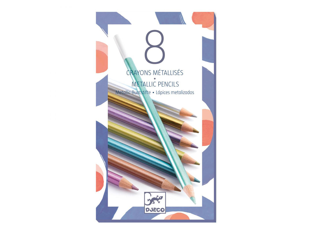 Pencils Metallic 8 - ألعاب الأطفال
