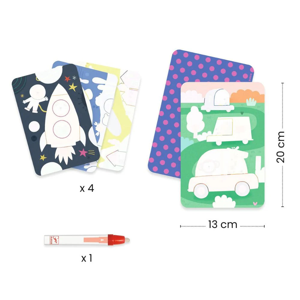 Magic Colouring - On The Road - ألعاب الأطفال