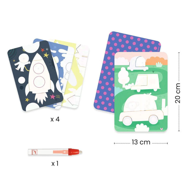 Magic Colouring - On The Road - ألعاب الأطفال