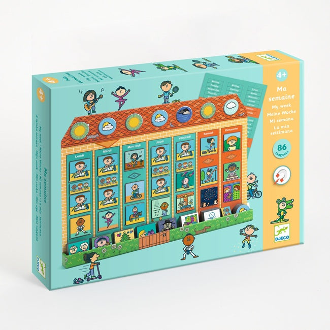 My Week Magnetic Calendar - ألعاب الأطفال
