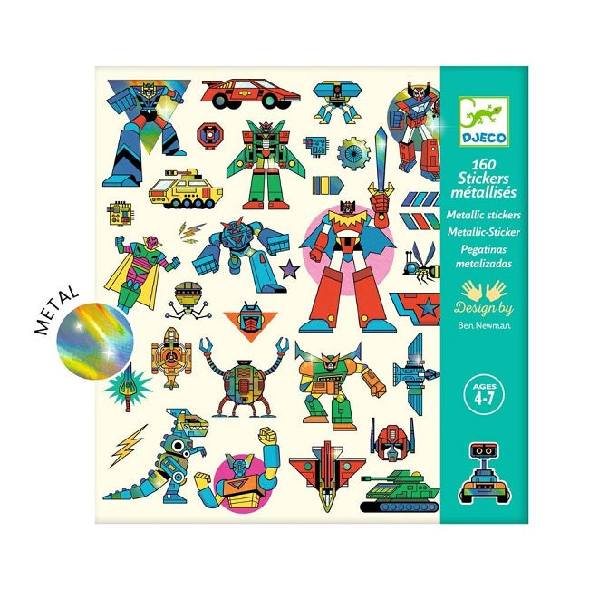 Stickers - Robots - ألعاب الأطفال