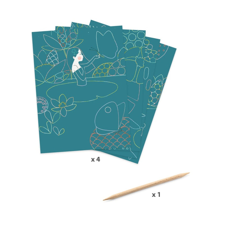 Scratch Cards - The Pond - ألعاب الأطفال