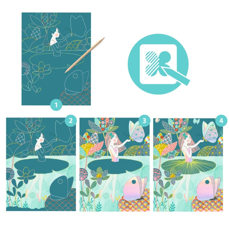 Scratch Cards - The Pond - ألعاب الأطفال