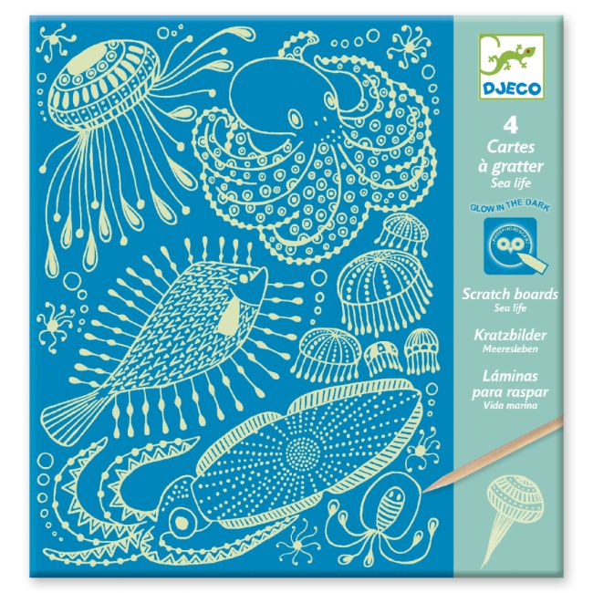 Sea Life Scratch Cards - ألعاب الأطفال