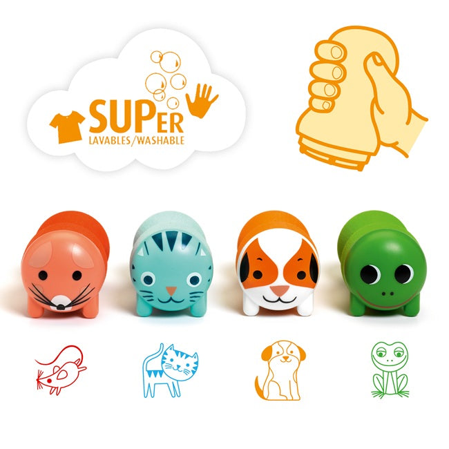 Stamps For Littles Ones - Garden Animals - ألعاب الأطفال