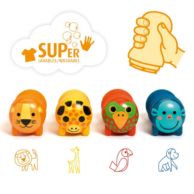 Stamps For Littles Ones - Safari Animals - ألعاب الأطفال