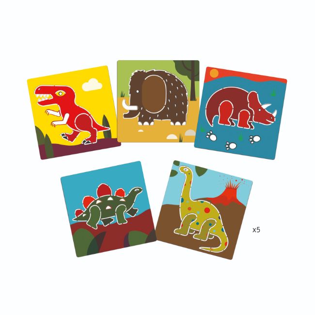 Stencils Dinosaurs - ألعاب الأطفال
