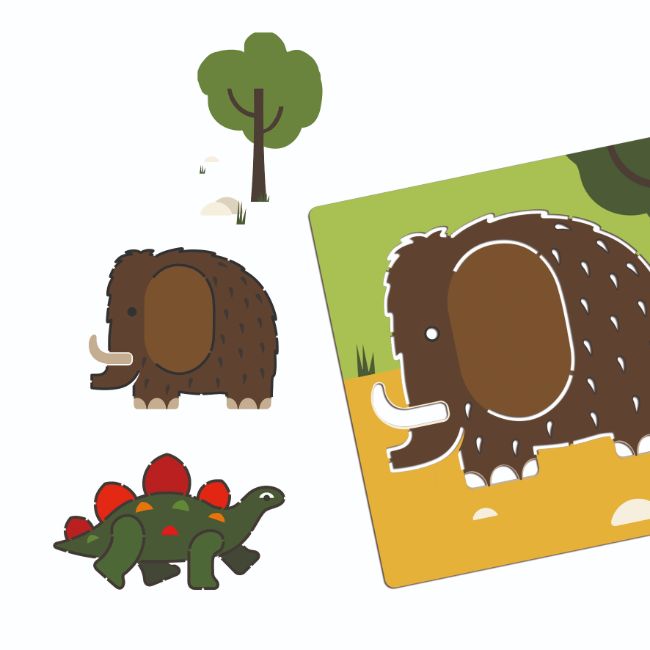 Stencils Dinosaurs - ألعاب الأطفال