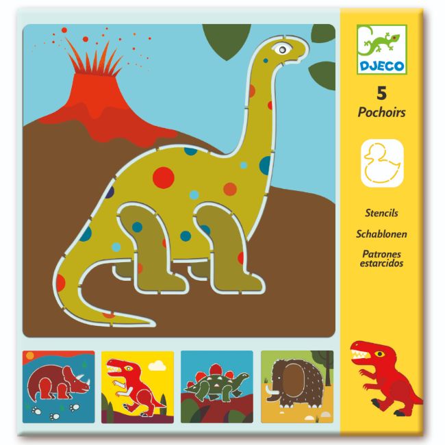 Stencils Dinosaurs - ألعاب الأطفال