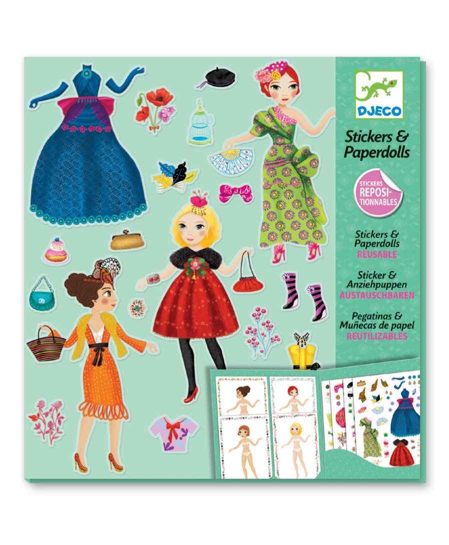 Stickers & Paperdolls - Massive Fashion - ألعاب الأطفال