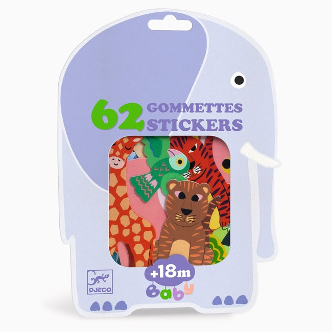 Stickers - Safari Animals - ألعاب الأطفال