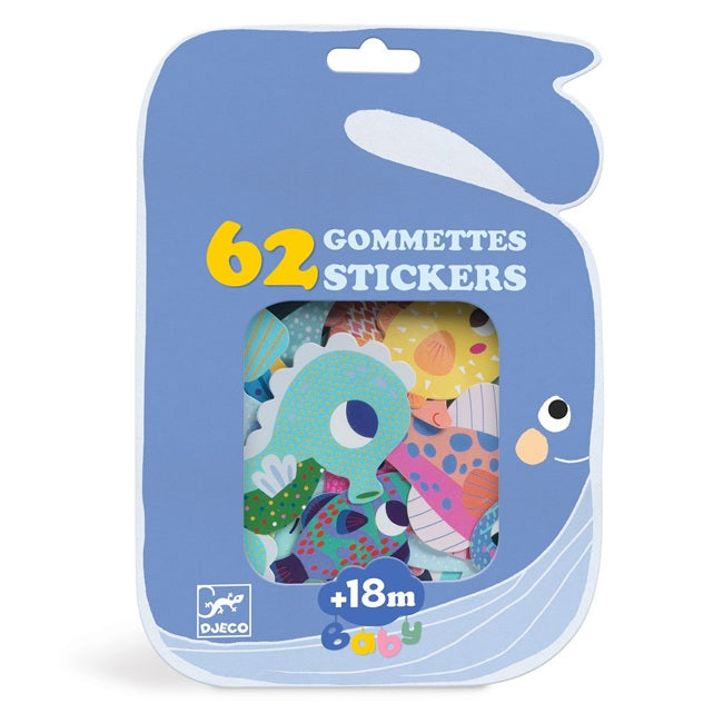 Stickers - Sea Animals - ألعاب الأطفال