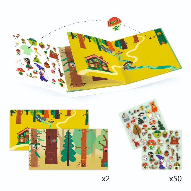 Stickers - The Magical Forest - ألعاب الأطفال