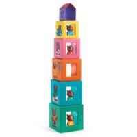 TopaniHouse Block & Towers - ألعاب الأطفال