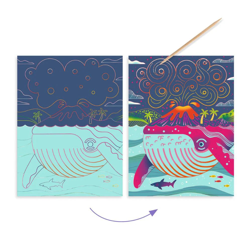 Scratch Cards - Topsy-Turvy - ألعاب الأطفال