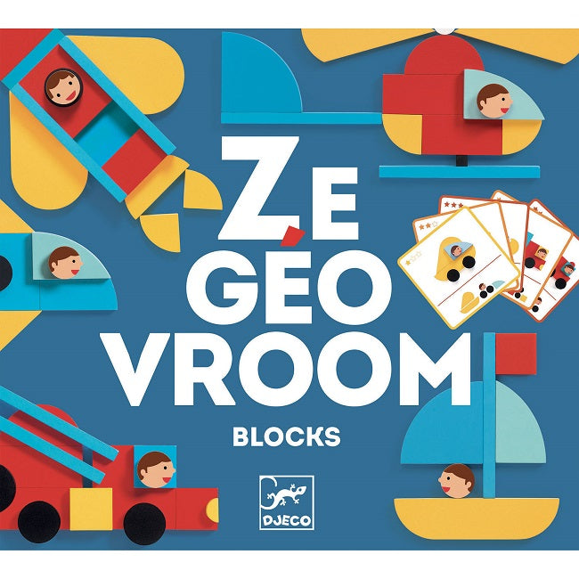 Construction Game - Ze Geovroom Blocks - ألعاب الأطفال